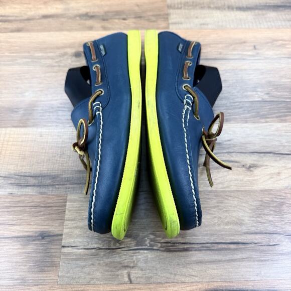 Eastland Blue size 8.5D Men\'s Yarmouth Camp Moc Slip On Bomber main image 4